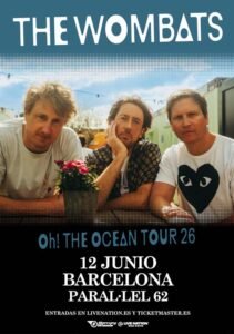 La nueva gira de The Wombats hará escala en Barcelona