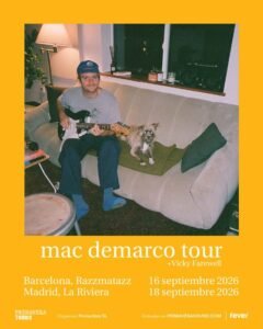 Mac DeMarco nos visitará en septiembre