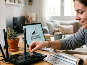 qué hay de cierto en que poner una moneda sobre el router mejora el WiFi