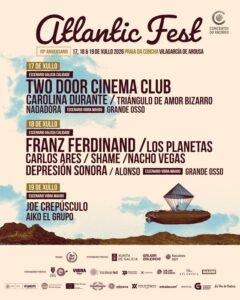 El Atlantic Fest 2026 muestra al completo su cartel